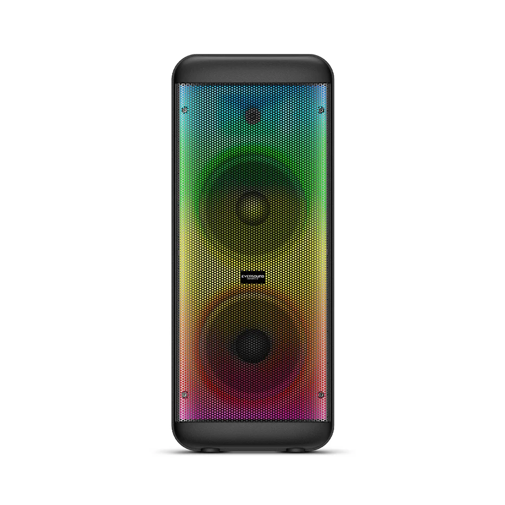 Torre de Sonido Bluetooth Eversound Vibratto EV5008WL 8": Micrófono, RGB