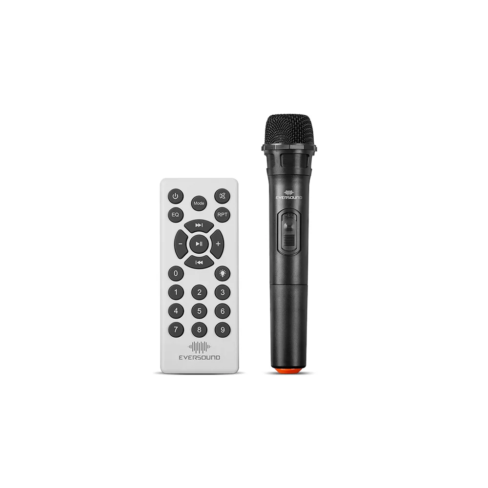 Torre de Sonido Bluetooth Eversound Vibratto EV5008WL 8": Micrófono, RGB