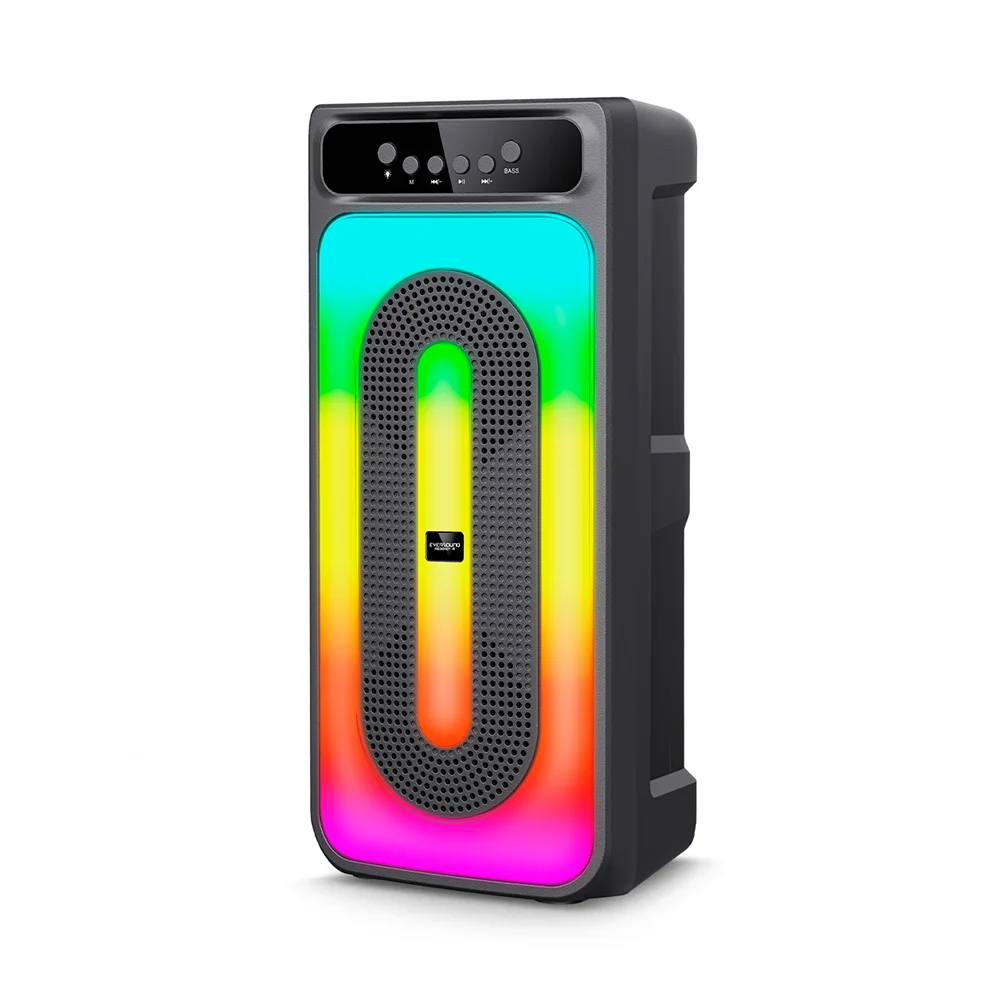 Torre de Sonido Bluetooth Eversound Regency EV5005 4": Micrófono, RGB