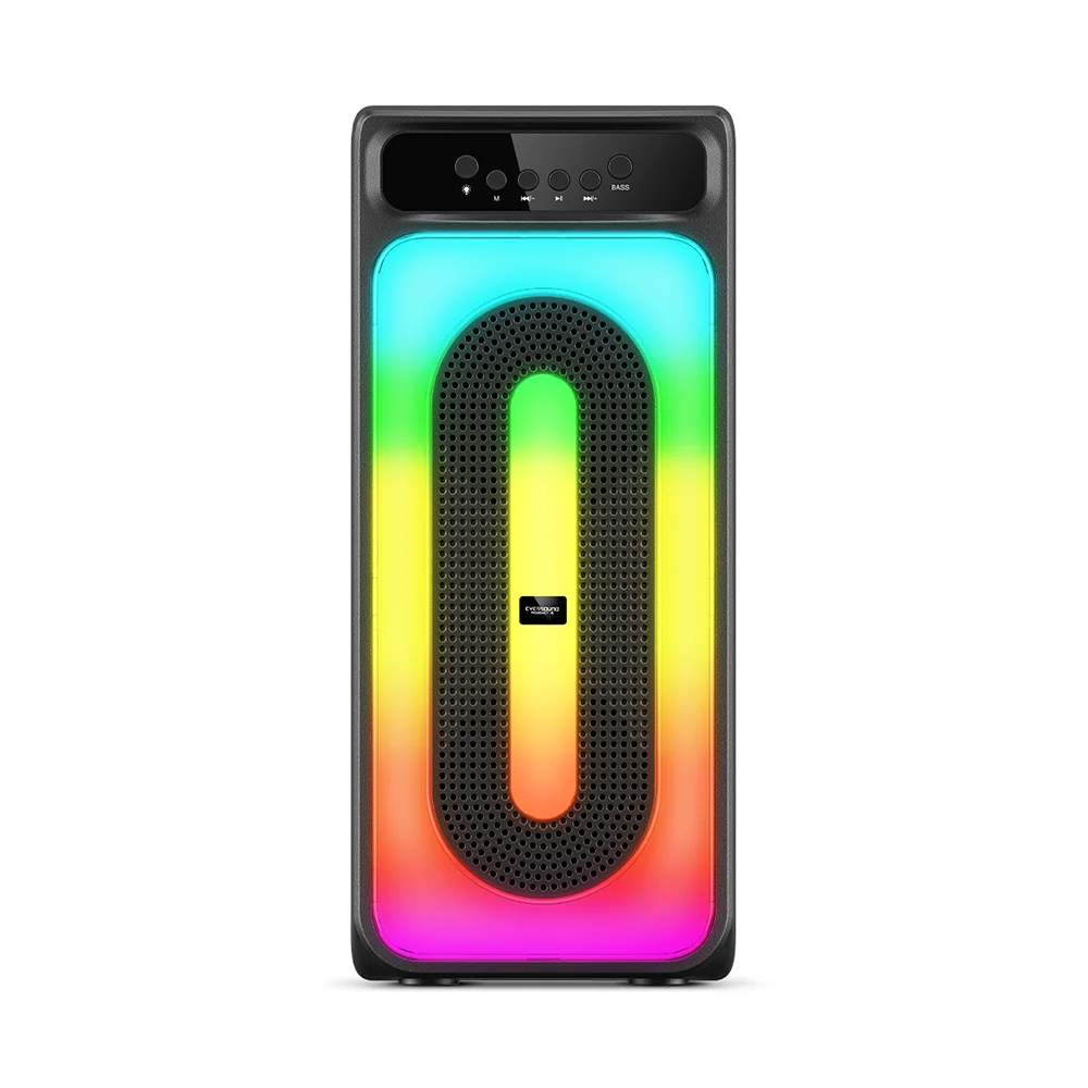 Torre de Sonido Bluetooth Eversound Regency EV5005 4": Micrófono, RGB