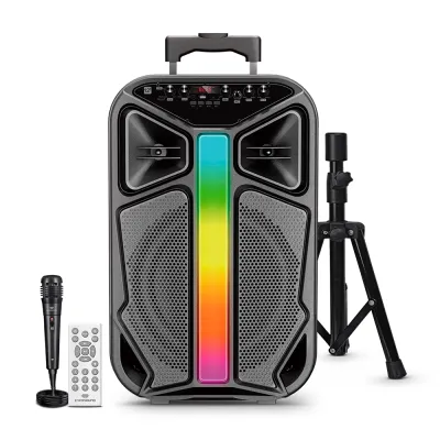 Parlante Portátil Bluetooth Eversound Lyrico EV6000T 12" con Trípode