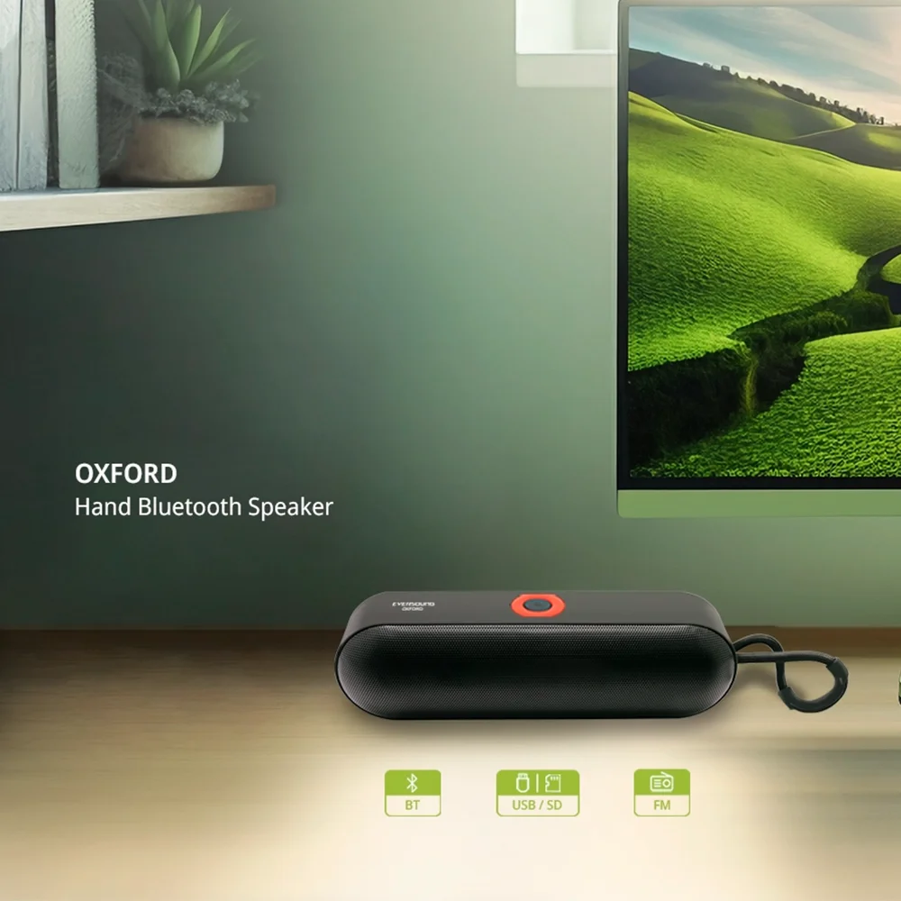 Parlante Portátil Bluetooth Eversound Bristol FX EV1001 8"