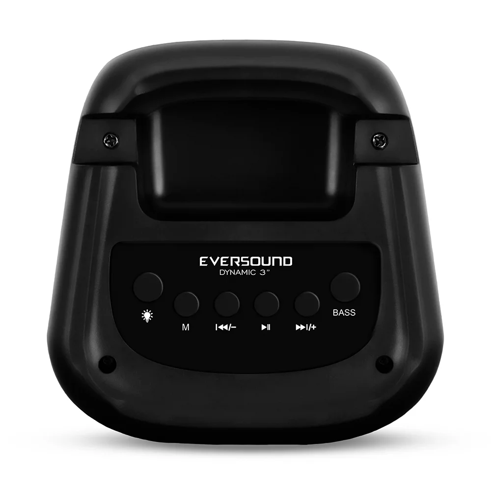 Parlante Portátil Bluetooth Eversound Dynamic 3 EV5003: RGB
