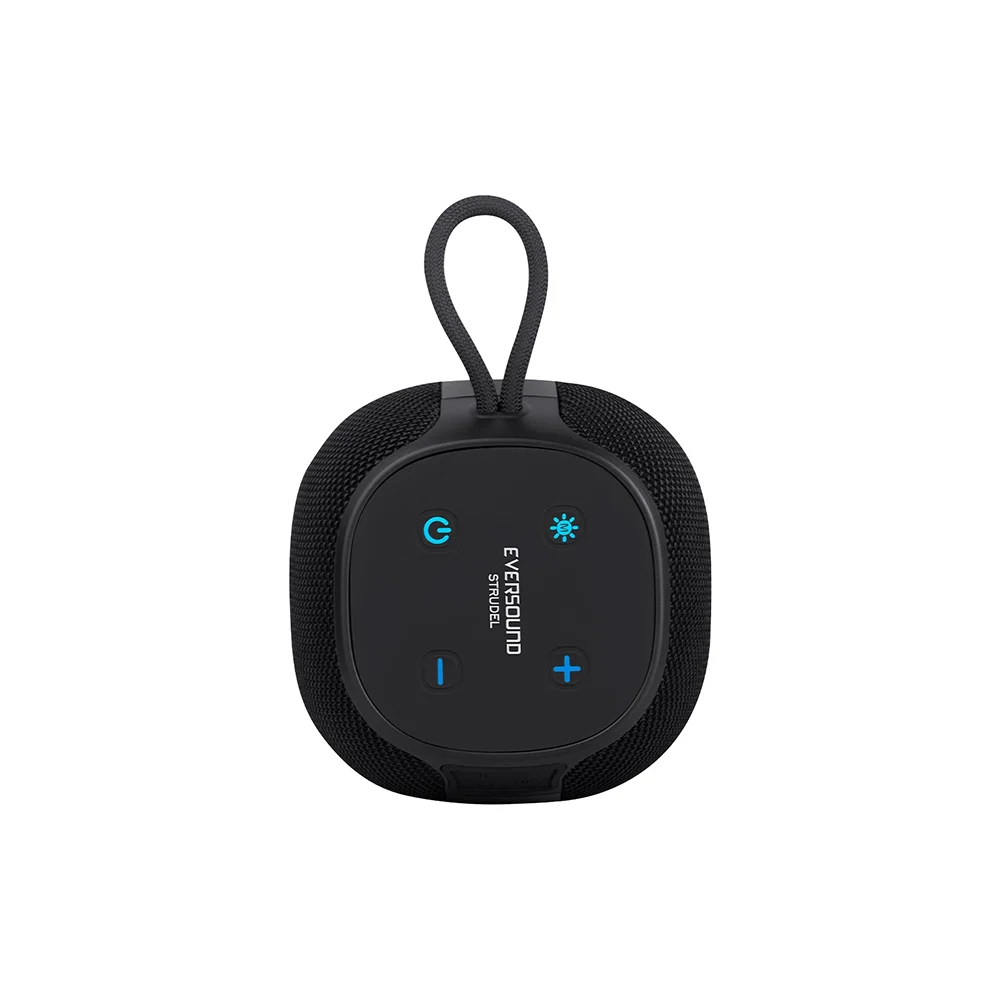 Parlante Portátil Bluetooth Eversound Strudel EV500: 10W, TWS, RGB