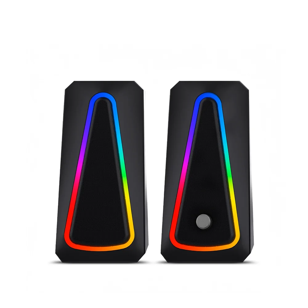 Parlantes Multimedia 2.0 Micronics Legend RGB 2.5" MIC S308