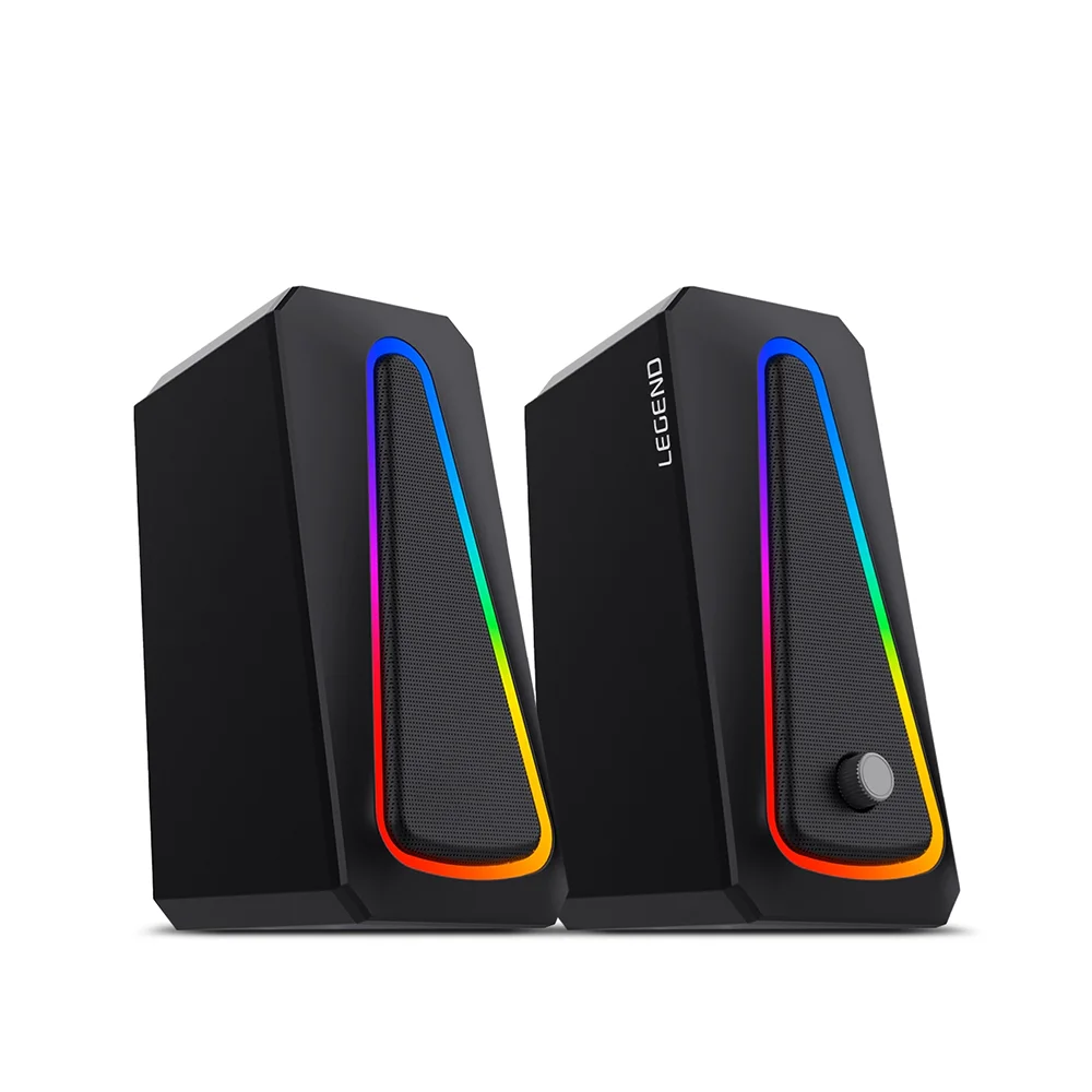 Parlantes Multimedia 2.0 Micronics Legend RGB 2.5" MIC S308