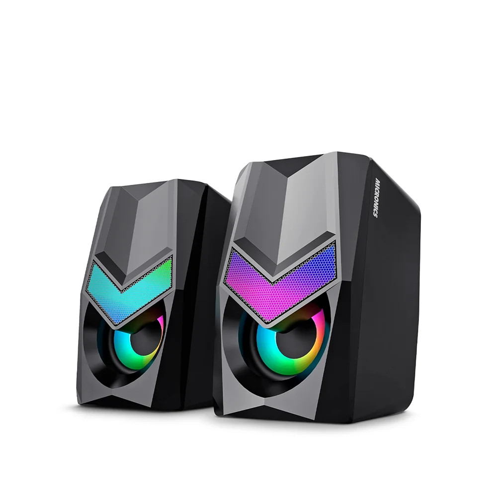 Parlantes Multimedia 2.0 Micronics Avanty RGB 2" MIC S321