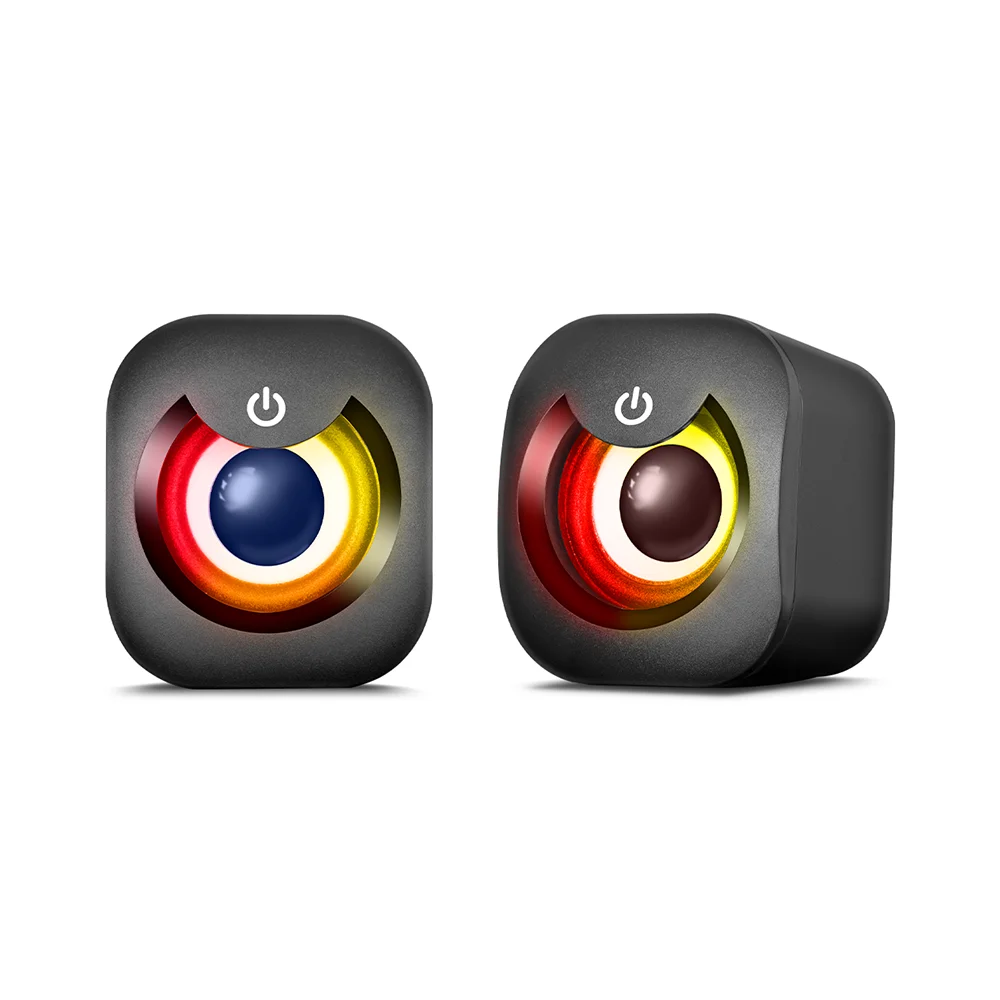 Parlantes Multimedia 2.0 Enkore Brain RGB 2" ENS301