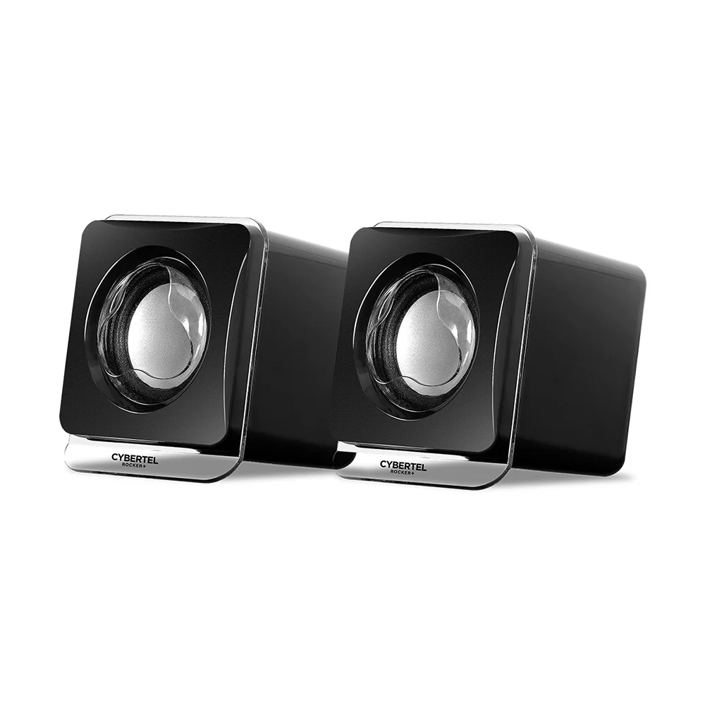 Parlantes Multimedia 2.0 Cybertel Rocker+ 2" CYB S105+ de RMS:6W