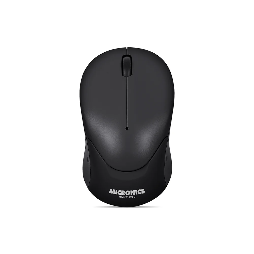 Mouse Inalámbrico Bluetooth Micronics Traveler M711 Negro