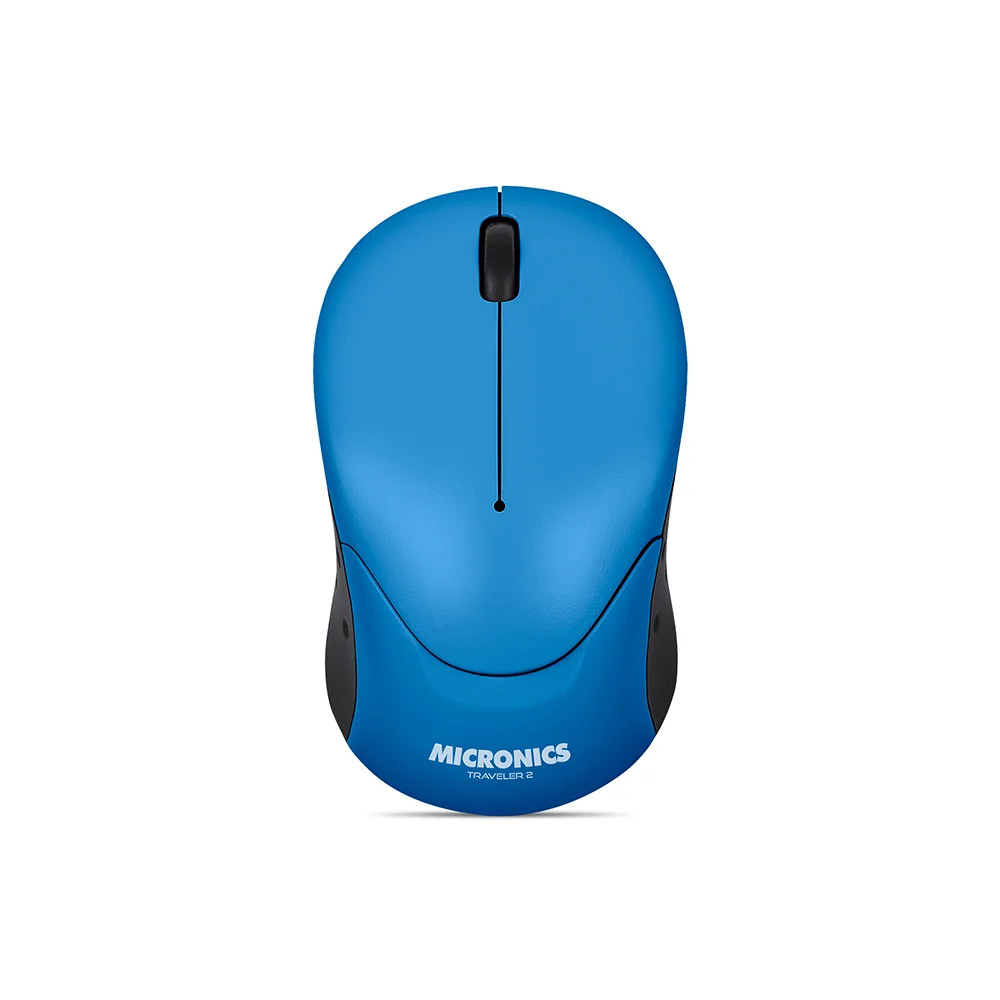 Mouse Inalámbrico Bluetooth Micronics Traveler M711 Negro
