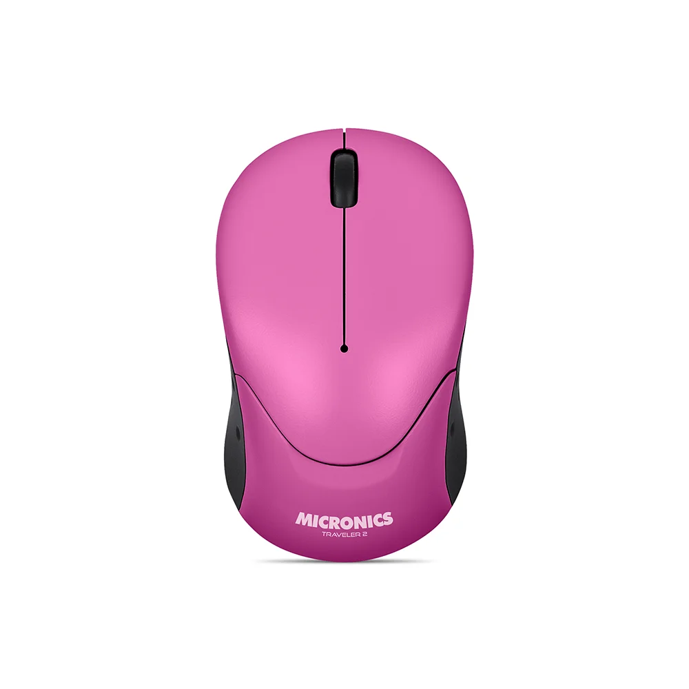 Mouse Inalámbrico Bluetooth Micronics Traveler M711 Negro