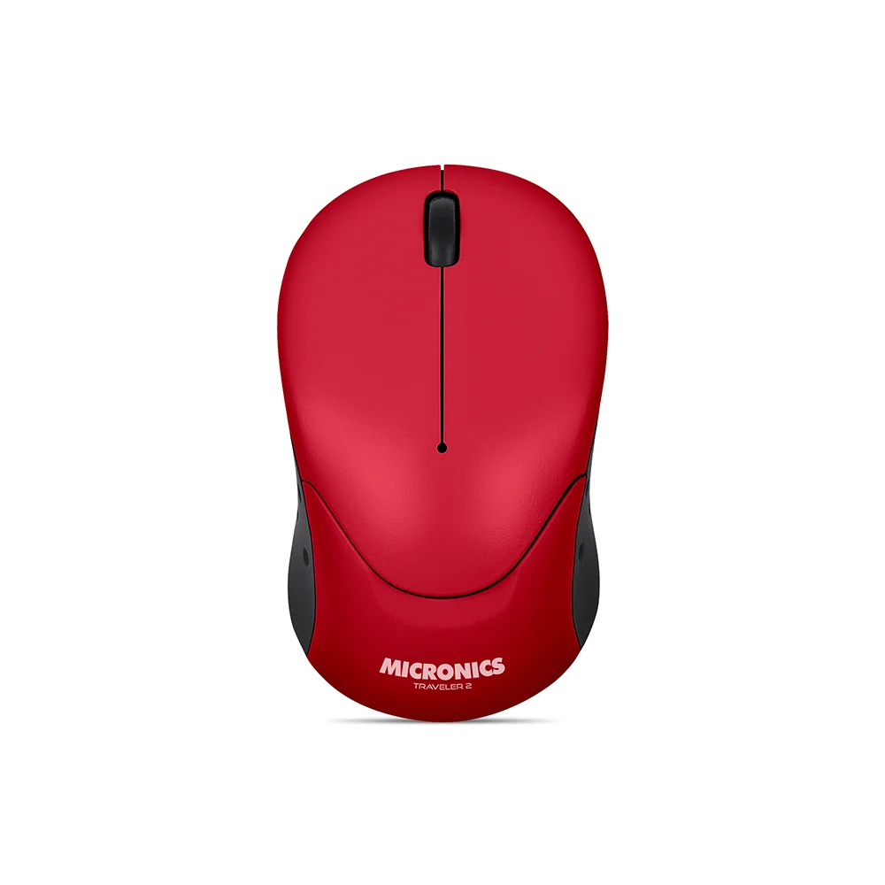 Mouse Inalámbrico Bluetooth Micronics Traveler M711 Negro