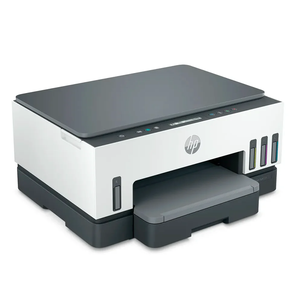 Impresora Multifuncional HP Smart Tank 720 (6UU46A) | Tinta Continua Color A4 | 15 ppm | Dúplex automático | Wi-Fi, Bluetooth, USB