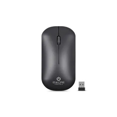 Mouse Inalámbrico Recargable Enkore Fortis 3 EKM255-3M con Conexión Bluetooth/Inalámbrico