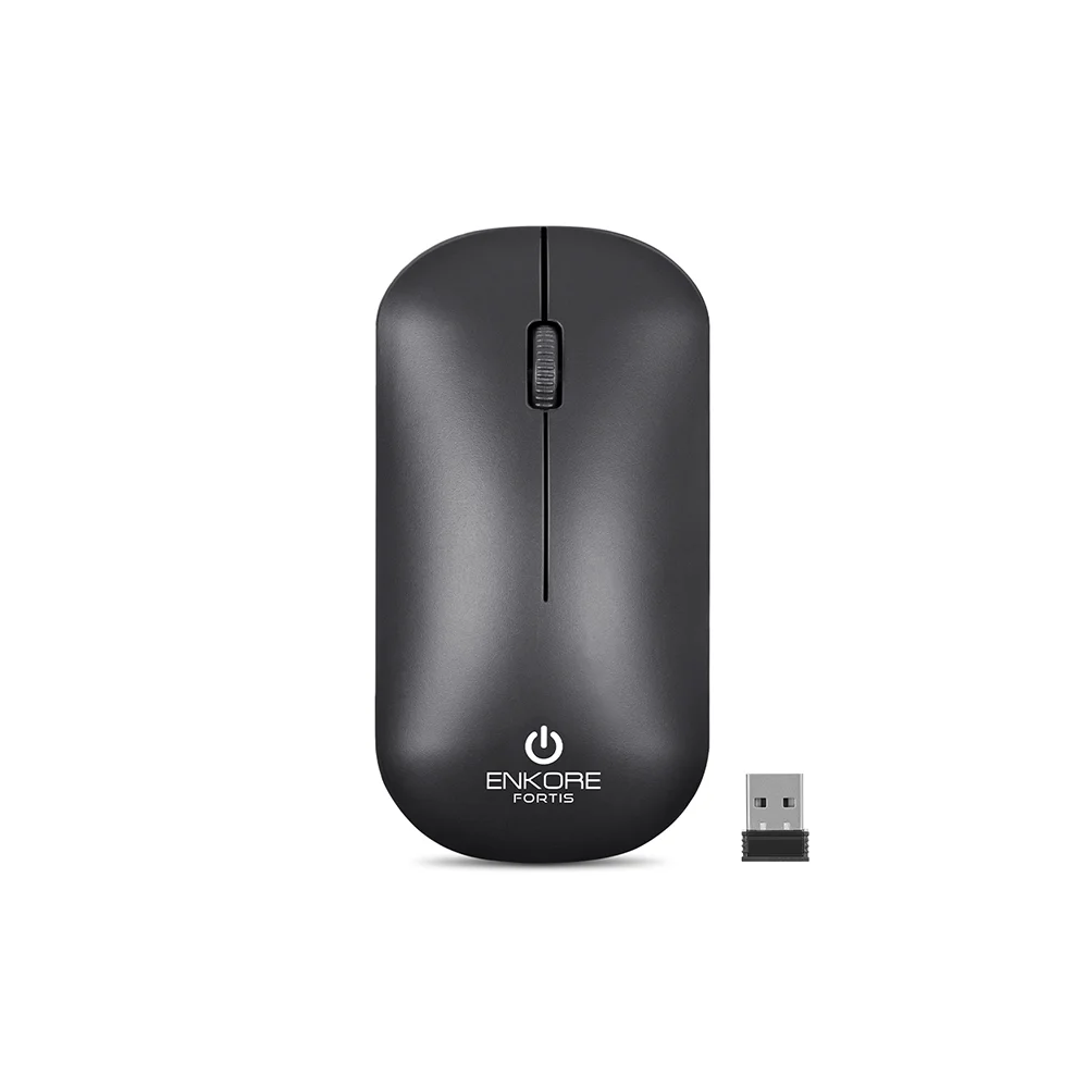 Mouse Inalámbrico Enkore Fortis EKM155 con Conexión Inalámbrico