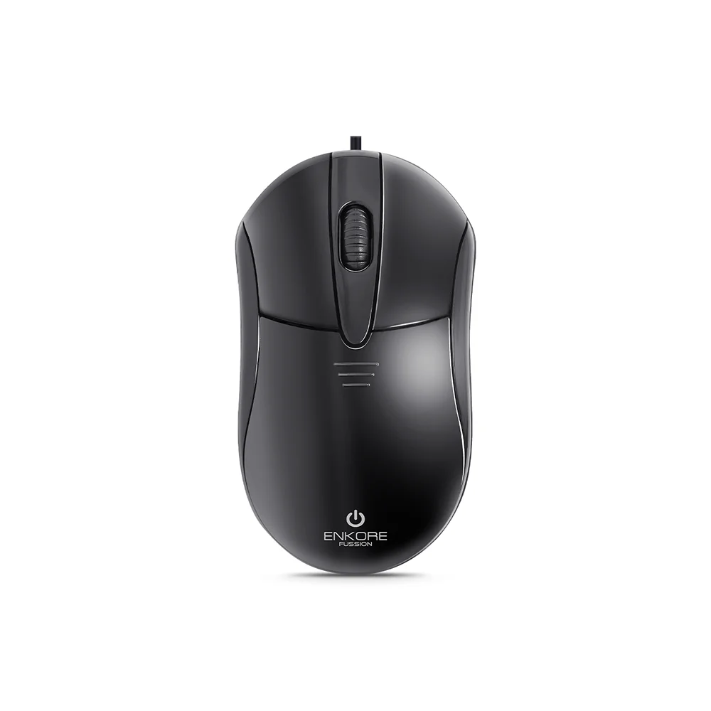 Mouse Óptico USB Enkore Fussion UV EKM113 con Conexión USB