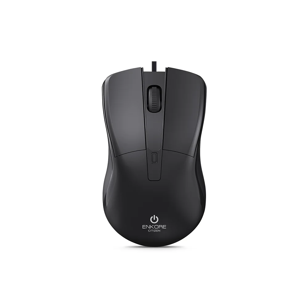 Mouse Óptico USB Enkore Citizen EKM101 con Conexión USB