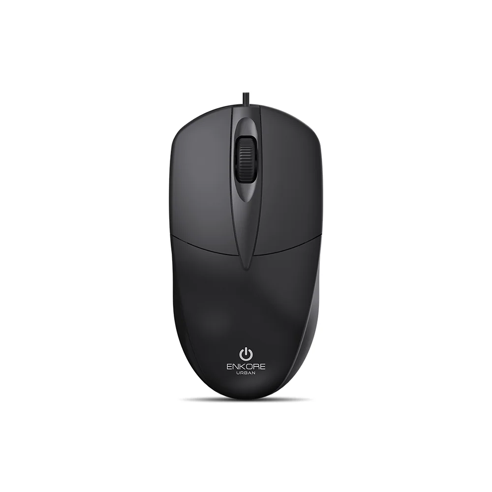 Mouse Óptico USB Enkore Urban EKM102 con Conexión USB