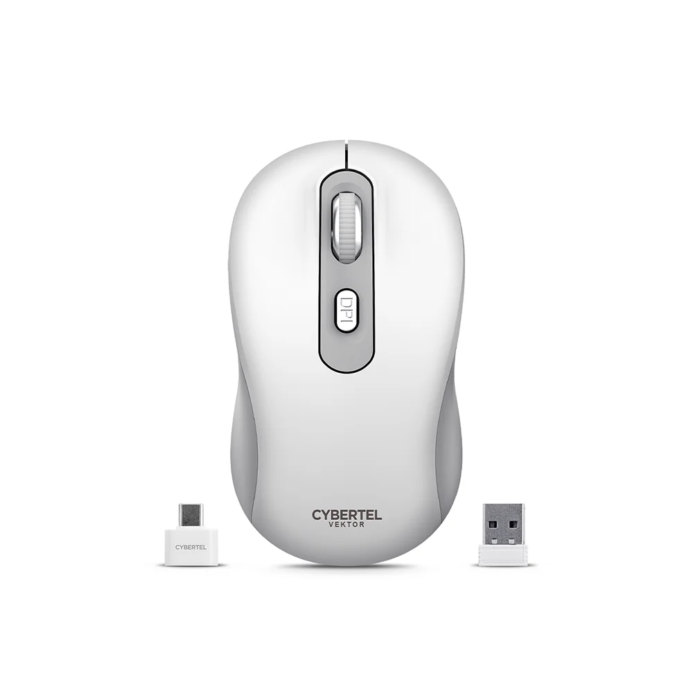 Mouse Inalámbrico Bluetooth Cybertel Vektor M708: Recargable