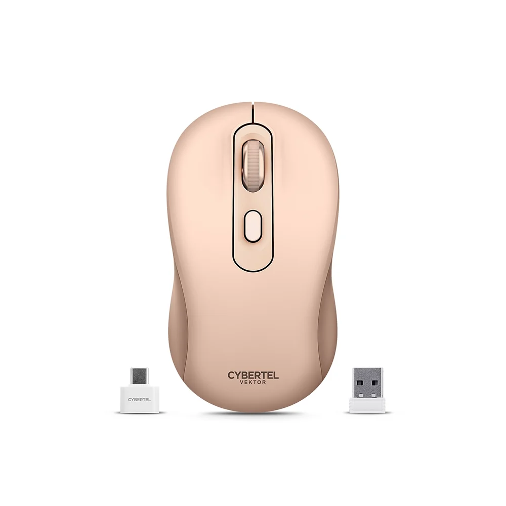 Mouse Inalámbrico Bluetooth Cybertel Vektor M708: Recargable