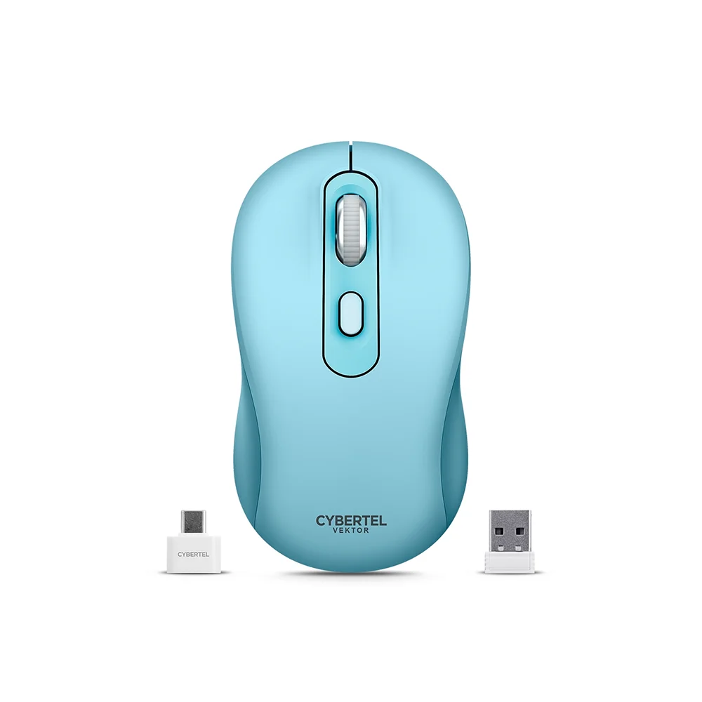 Mouse Inalámbrico Bluetooth Cybertel Vektor M708: Recargable