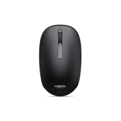 Mouse Inalámbrico Bluetooth Cybertel Script M305 Negro: Recargable