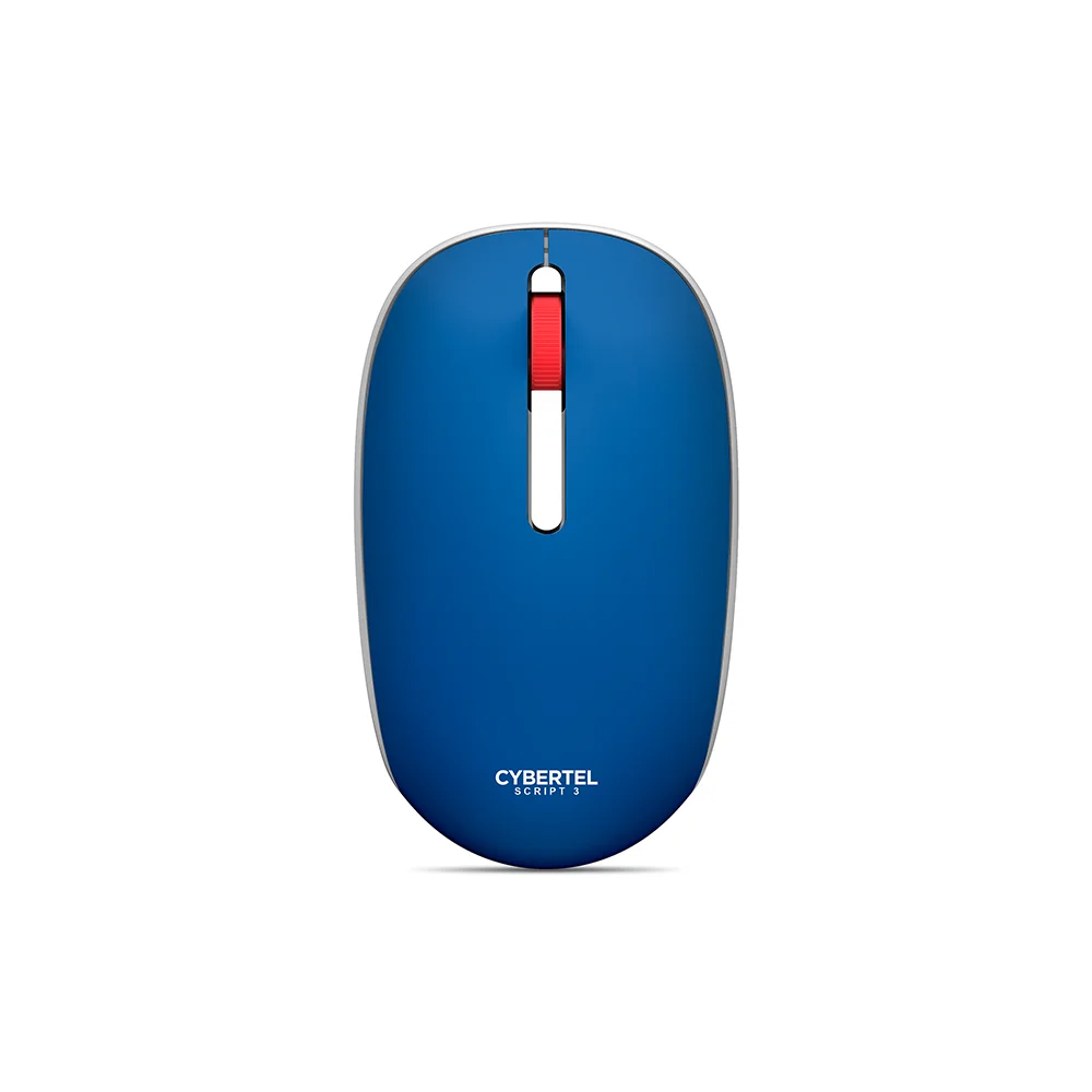 Mouse Inalámbrico Bluetooth Cybertel Script M305 Negro: Recargable