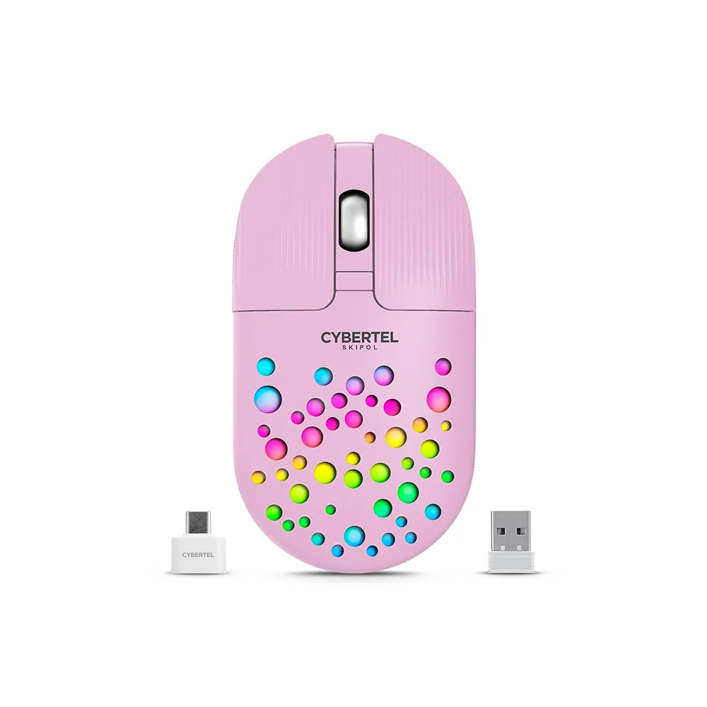 Mouse Inalámbrico Bluetooth Cybertel Skipol M705: Recargable