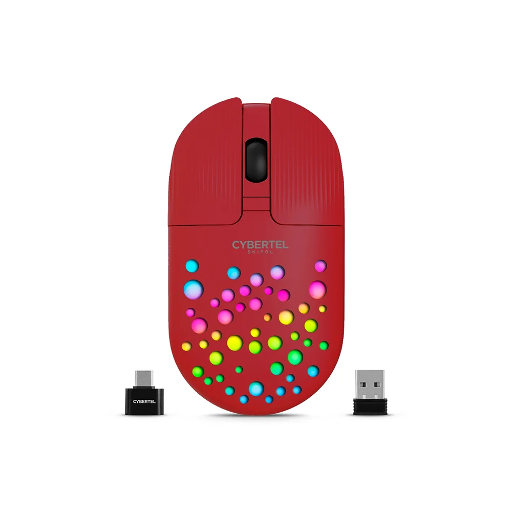 Mouse Inalámbrico Bluetooth Cybertel Skipol M705: Recargable