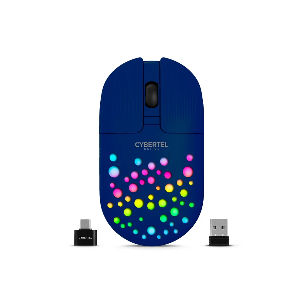 Mouse Inalámbrico Bluetooth Cybertel Skipol M705: Recargable