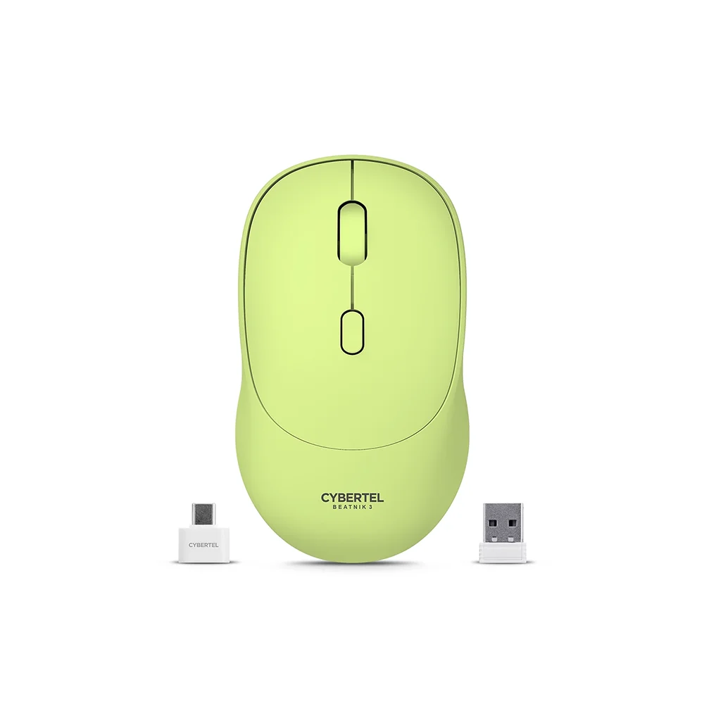 Mouse Inalámbrico Bluetooth Cybertel Beatnik M704 Negro: Recargable