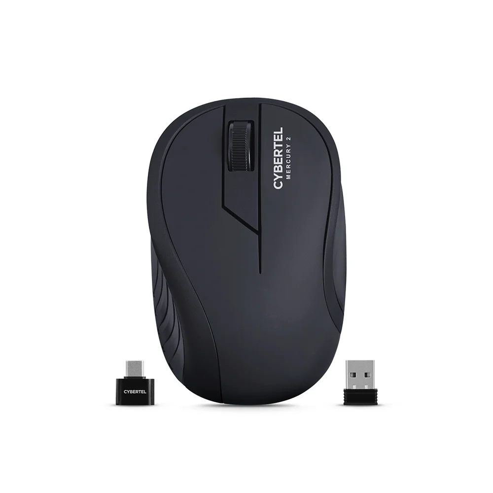 Mouse Inalámbrico Bluetooth Cybertel Mercury M308K Gris Oscuro