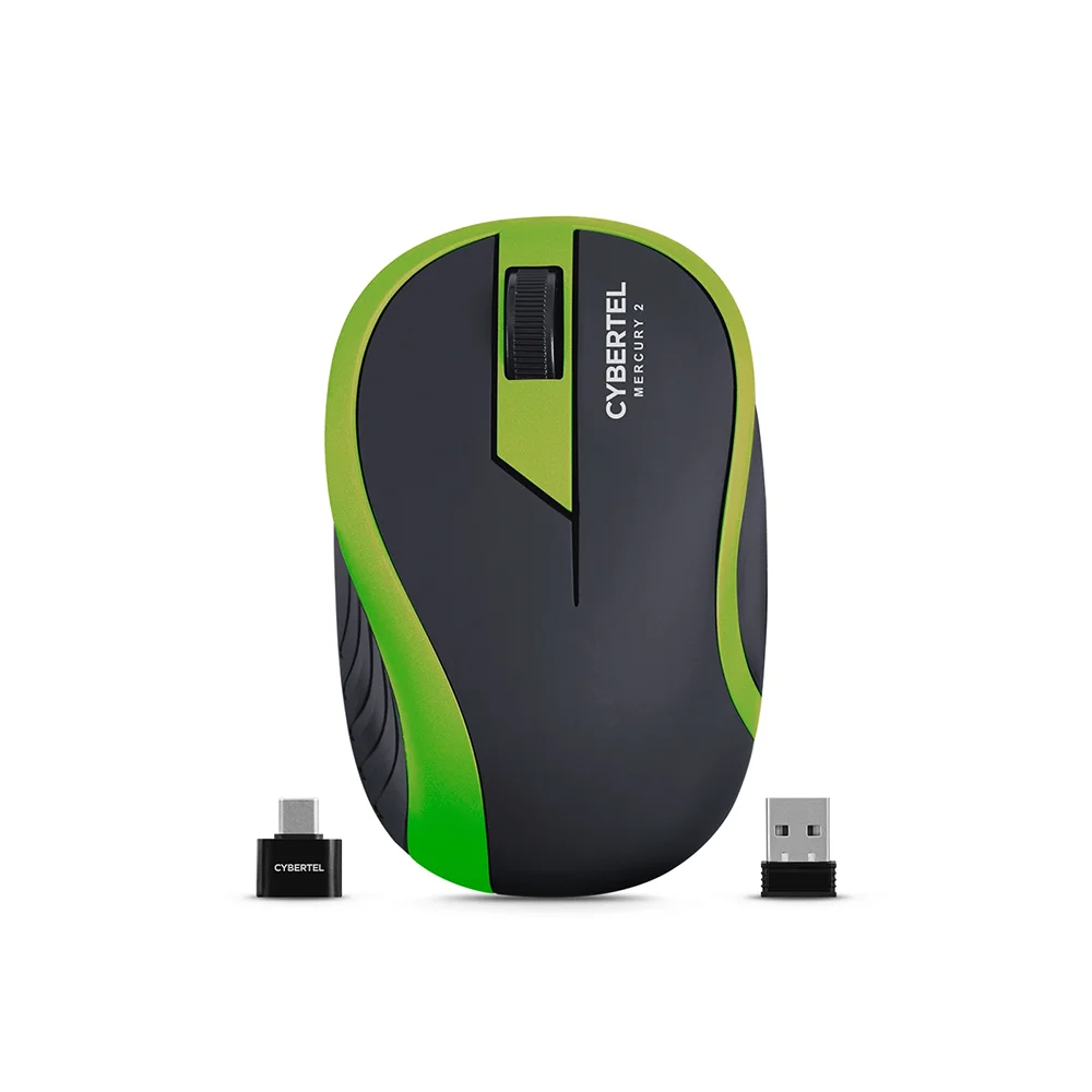 Mouse Inalámbrico Bluetooth Cybertel Mercury M308K Gris Oscuro