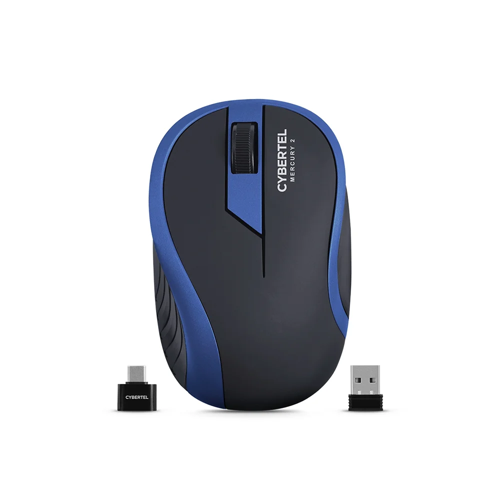 Mouse Inalámbrico Bluetooth Cybertel Mercury M308K Gris Oscuro