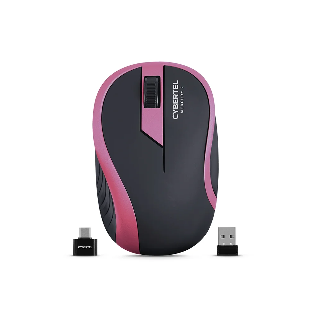 Mouse Inalámbrico Bluetooth Cybertel Mercury M308K Gris Oscuro