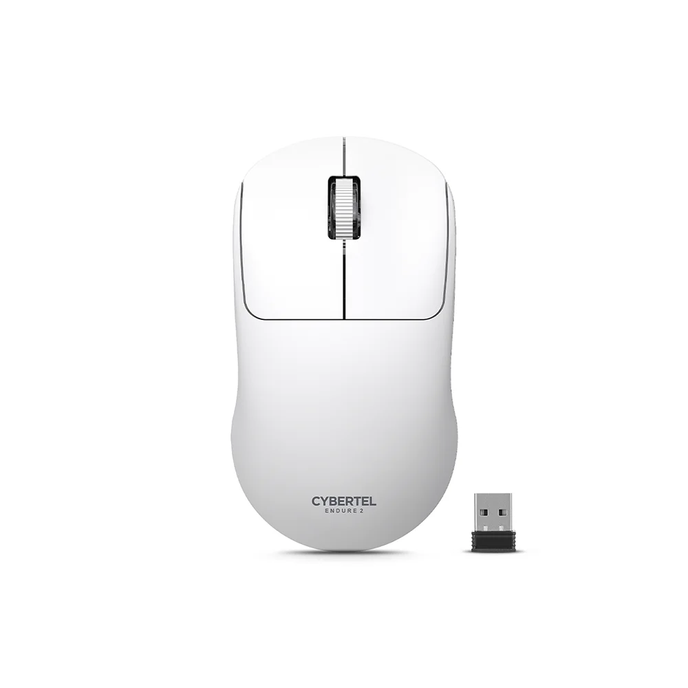 Mouse Inalámbrico Bluetooth Cybertel Endure M702N Blanco