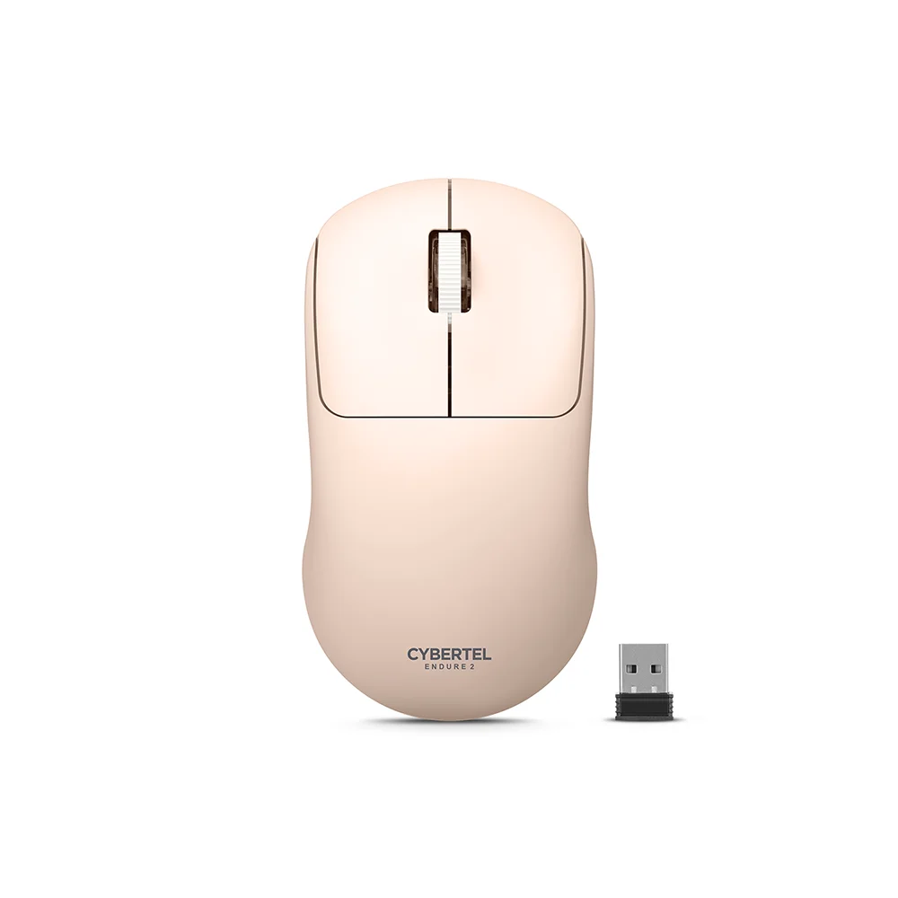 Mouse Inalámbrico Bluetooth Cybertel Endure M702N Blanco