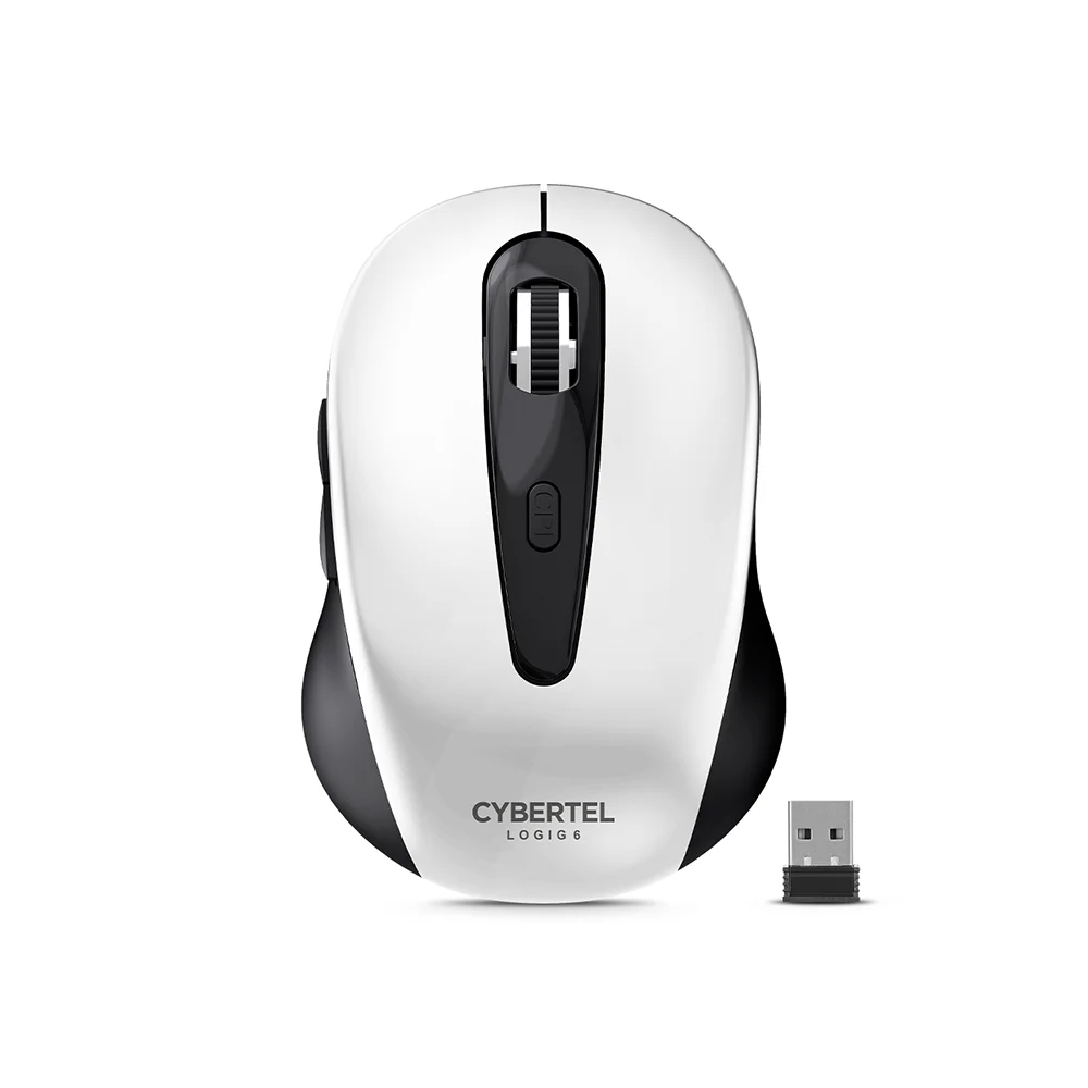 Mouse Inalámbrico Cybertel Logig M307 Negro
