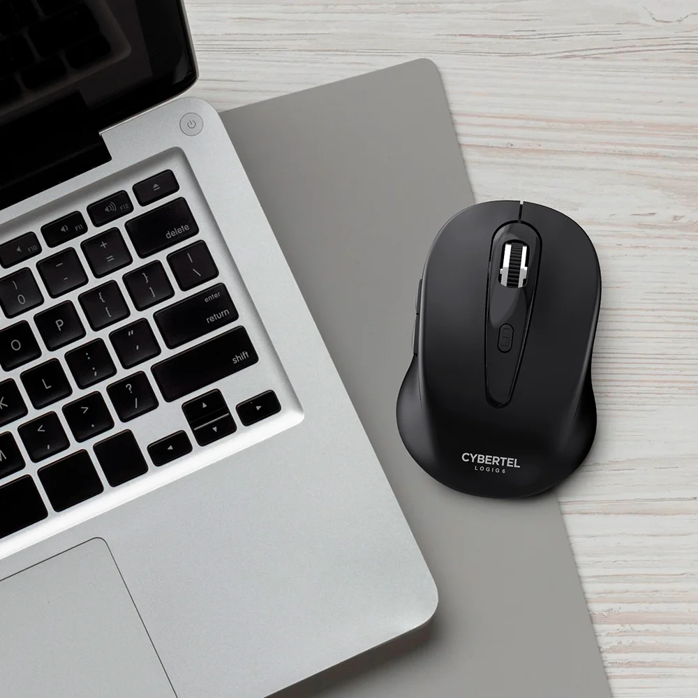Mouse Inalámbrico Cybertel Logig M307 Negro