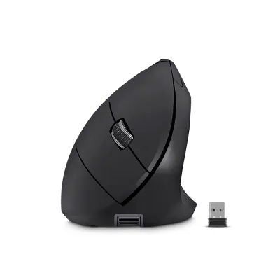Mouse Vertical Inalámbrico Cybertel Vertikal M503RX Recargable