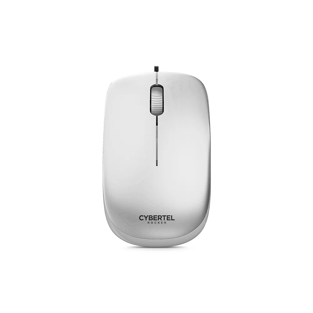 Mouse Óptico USB Cybertel Rocker M202 Negro