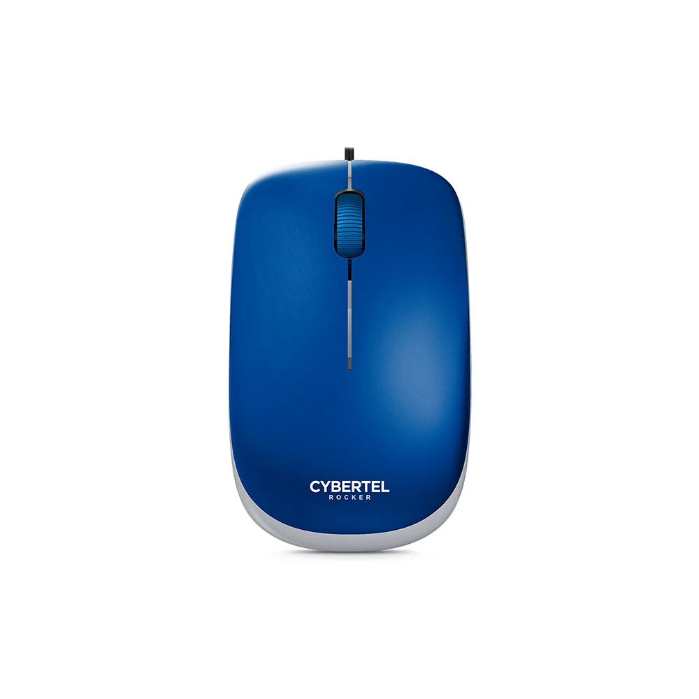Mouse Óptico USB Cybertel Rocker M202 Negro