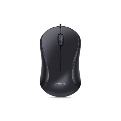 Mouse Óptico USB Cybertel Thor M100K Negro