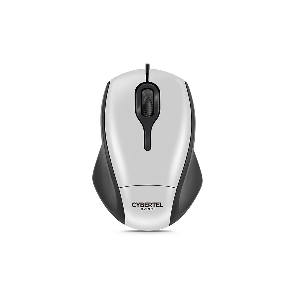 Mouse Óptico USB Cybertel Dvinci M201 Negro