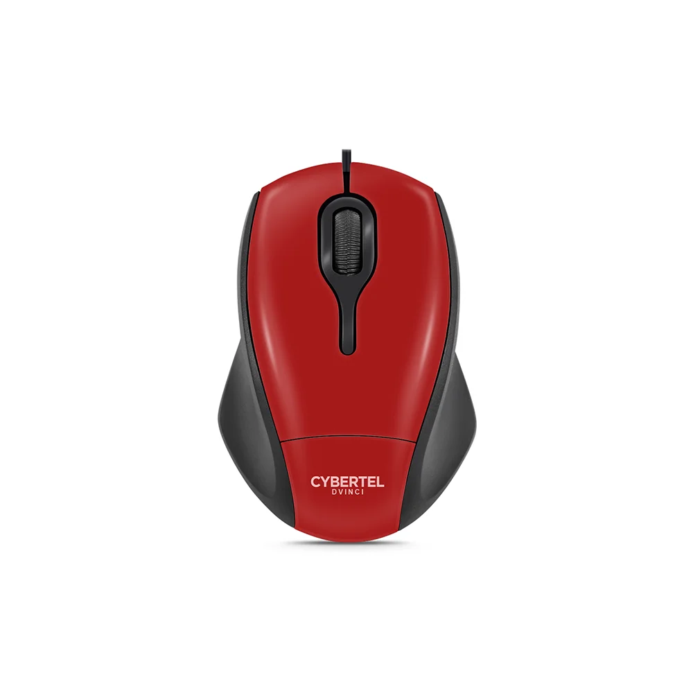 Mouse Óptico USB Cybertel Dvinci M201 Negro