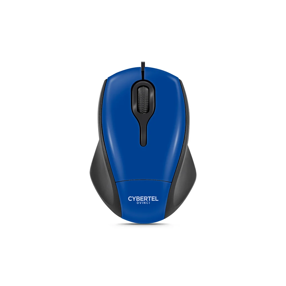 Mouse Óptico USB Cybertel Dvinci M201 Negro