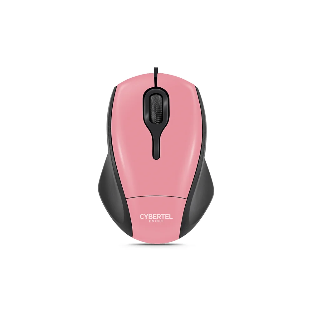 Mouse Óptico USB Cybertel Dvinci M201 Negro