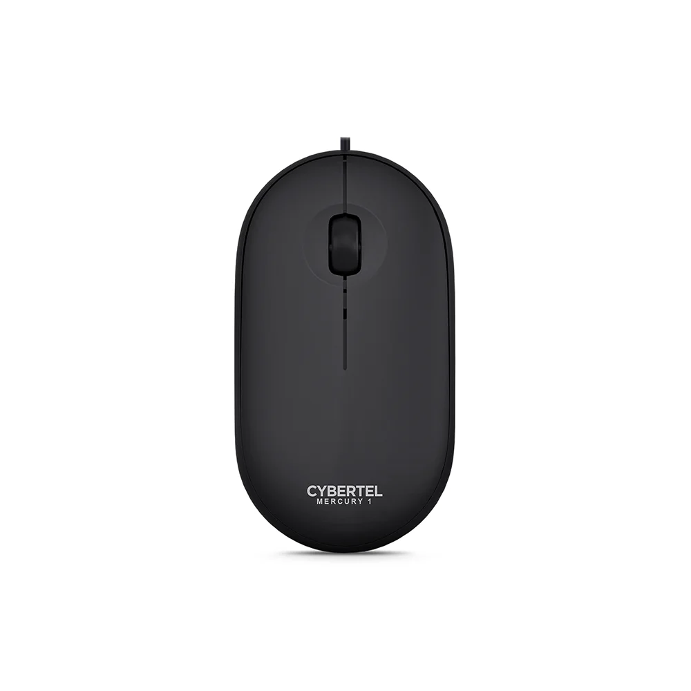 Mouse Óptico USB Cybertel Mercury M200K Negro/Rosado
