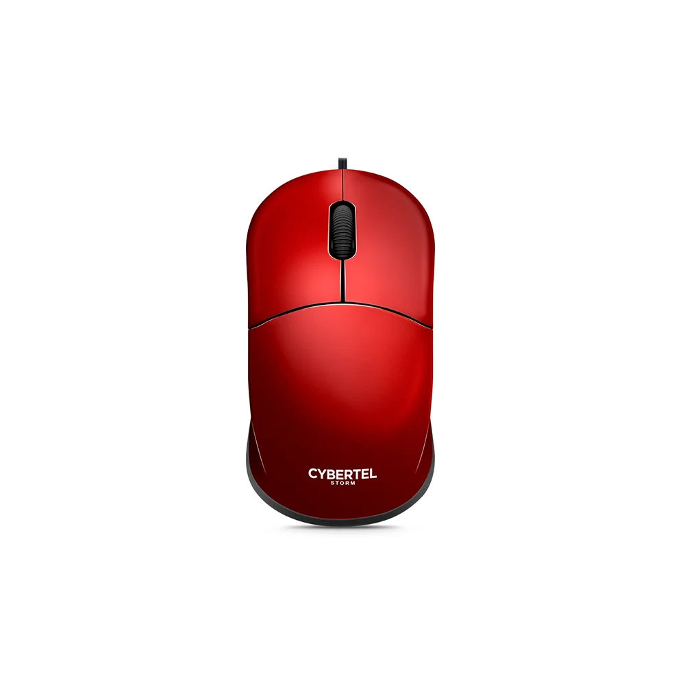 Mouse Óptico USB Cybertel Storm X M103 Rojo/Azul